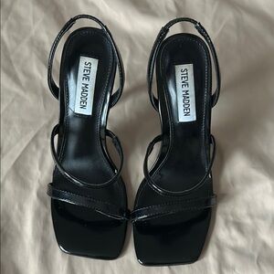 Steve Madden Black Elegant Heels